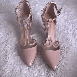 Bar III Blush Patent Leather Heels